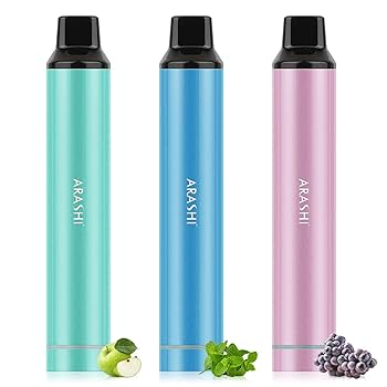 水タバコ@ Amazon | 電子タバコ 使い捨て VAPE 15000回吸引可能 3本セット